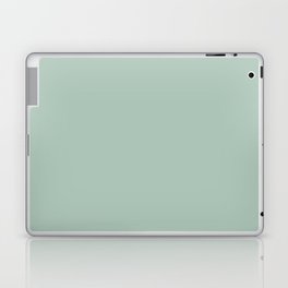 Aqua Foam Green Laptop Skin