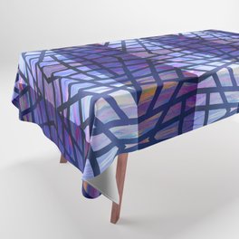 Lattice Multi Purple Tablecloth