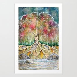 My Weeping Tree Art Print