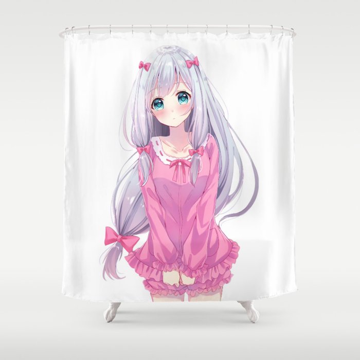 Cute Anime Girl Duschvorhang