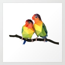 Love Bird. Art Print