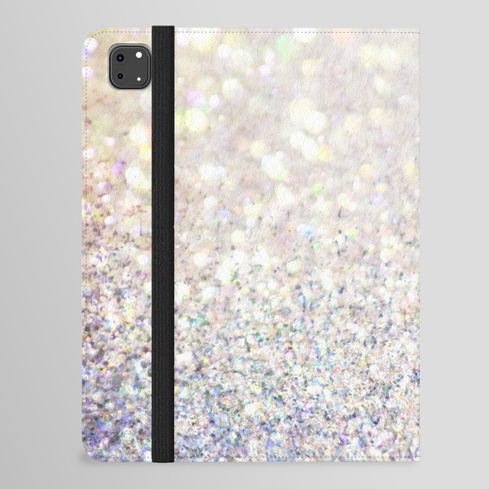 Pretty Glam Iridescent Glitter iPad Folio Case