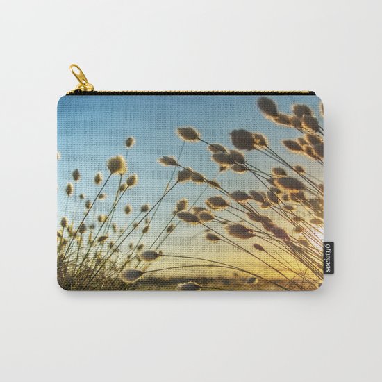 Cotton grass from the high moorland Carry-All Pouch