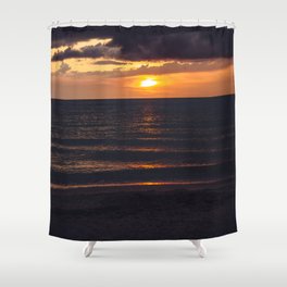 Sunset On Clearwater Beach, FL Shower Curtain