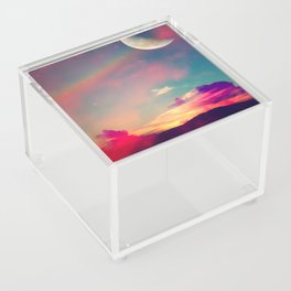 pink sunset Acrylic Box