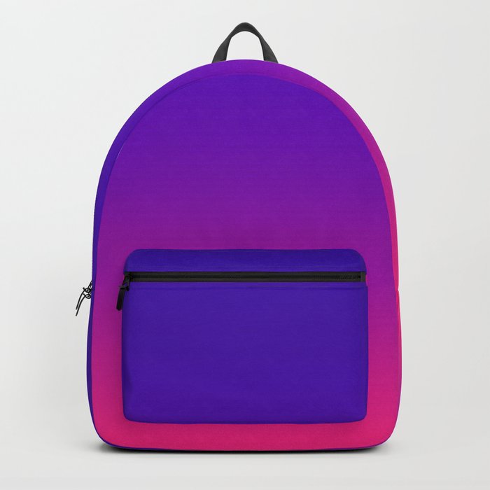 Violet Purple Pink Gradient Backpack
