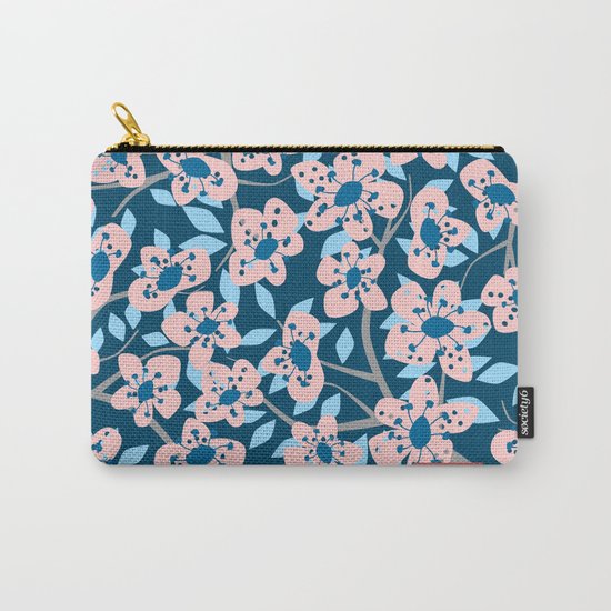Cherry Blossom Carry-All Pouch