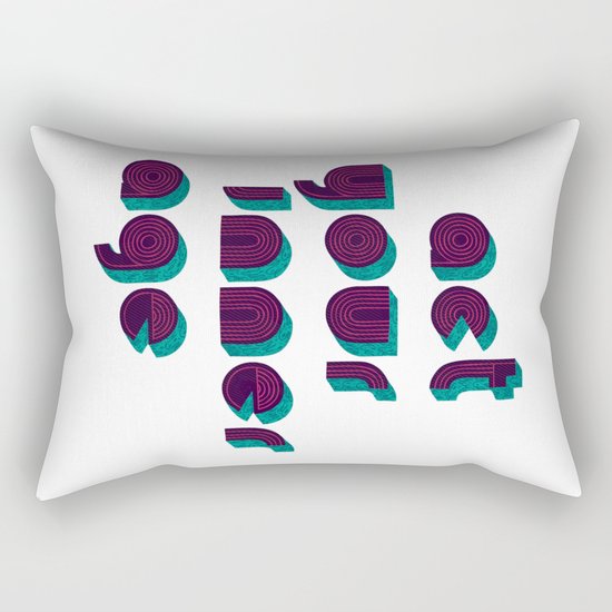 Growing Up Rectangular Pillow