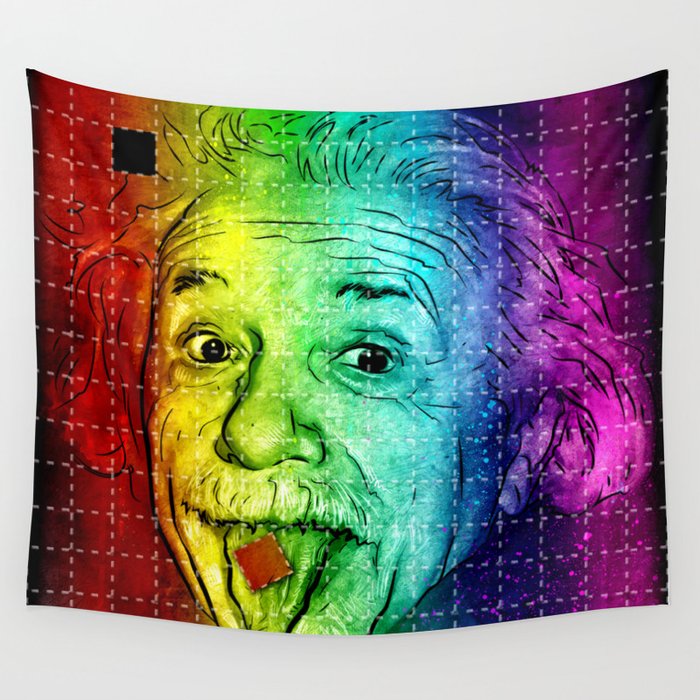 It's LSD, Einstein! Wall Tapestry