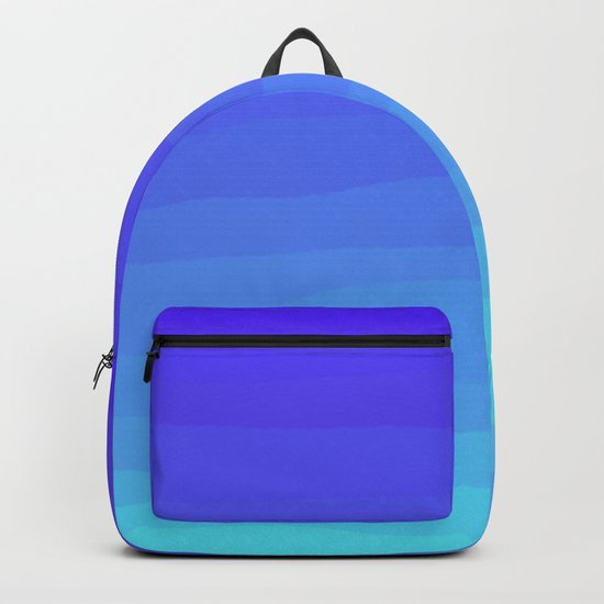 Cobalt Light Blue gradient Backpack