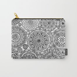 The Yang, Light Mandalas Carry-All Pouch
