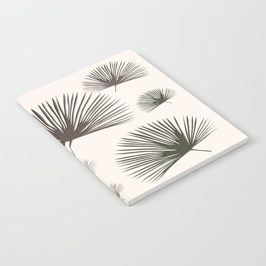Softer Seasons (sand fan palm) Notebook
