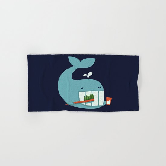 Brush Your Teeth Hand & Bath Towel