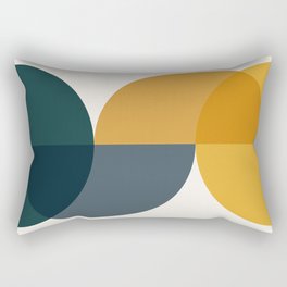 Geometric Harmony VIII Rectangular Pillow