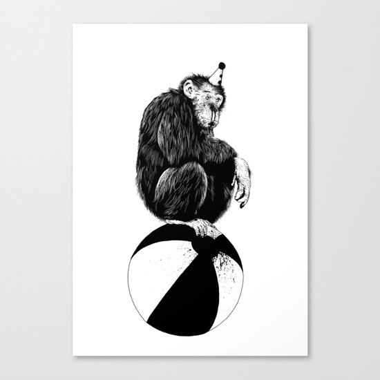 Chimp Canvas Print