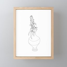 Pot in a Pot Framed Mini Art Print