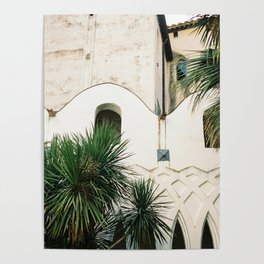 Italian architecture on the Amalfi coast | Travel photography Italy Europe Poster