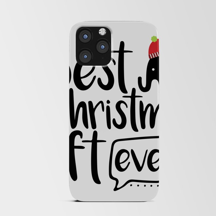 best christmas ever iPhone Card Case