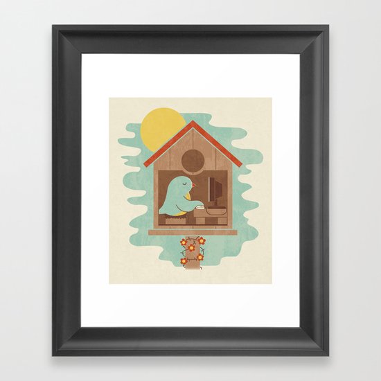 All Seasons Feel The Same Framed Art Print
