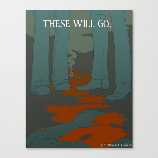 These Will Go - Cover Canvas Print