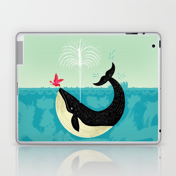 The Bird and The Whale Laptop & iPad Skin