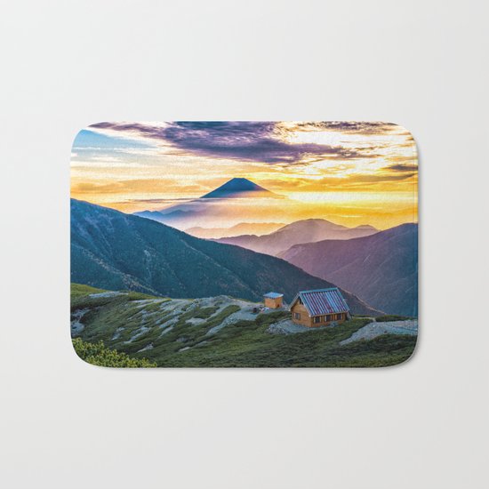Mt Fuji I Bath Mat