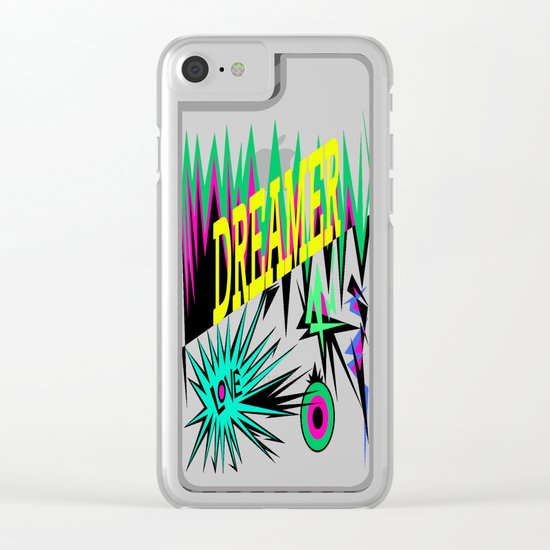 Keep Calm and Dream | Sweet Dreams my Love Clear iPhone Case