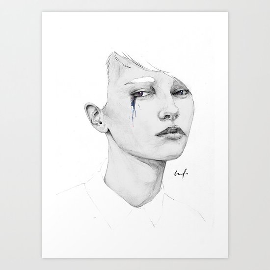 Selfishness Art Print