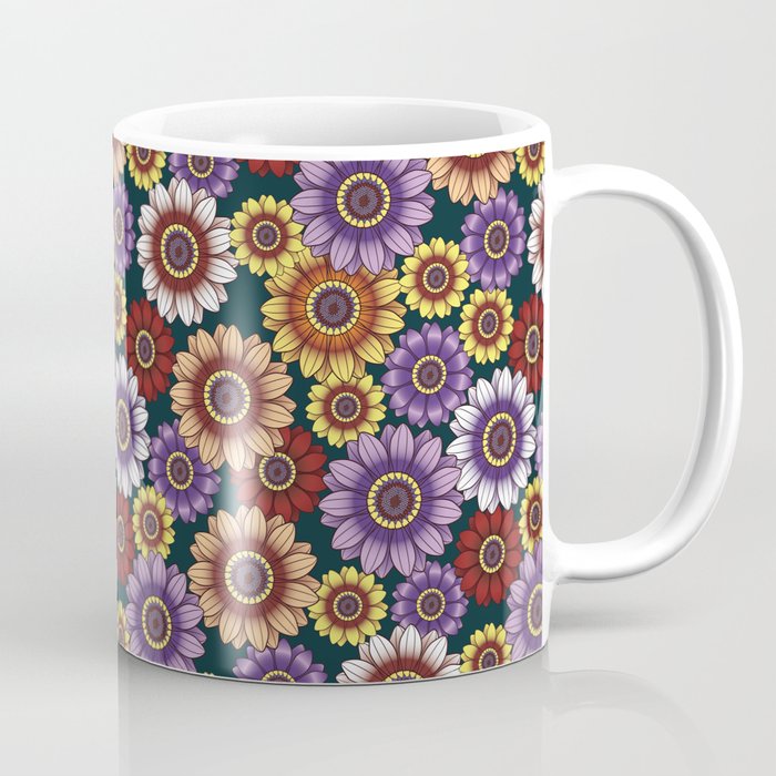 Gazania Kaleidoscope Coffee Mug