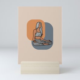 Yoga Soulsafe Art  Mini Art Print