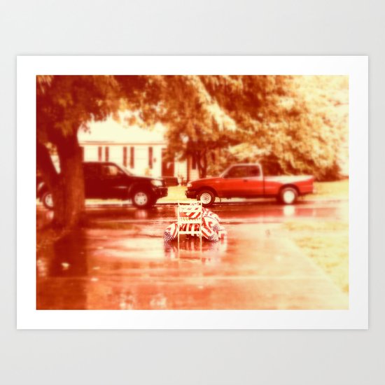 Tinted Independence Art Print