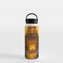 Ancient Mayan Temple Water Bottle