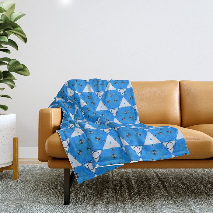 Dodgers - Blue Super Warm Soft Blankets Throw On Sofa/Bed/Travel