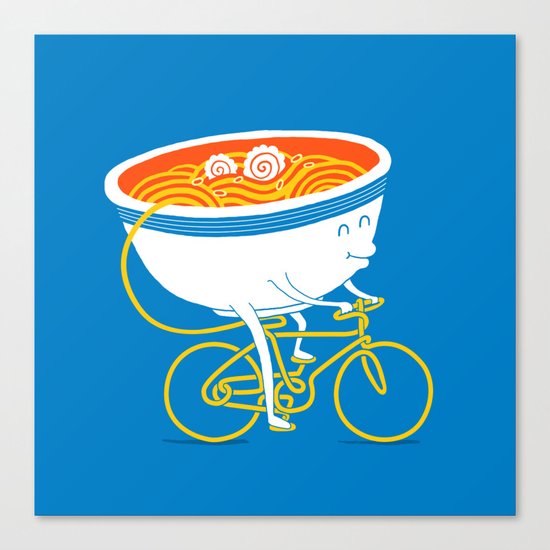GoGo Ramen Canvas Print