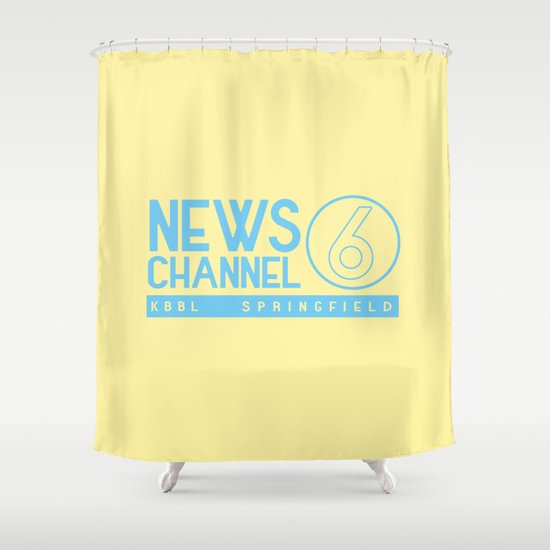 KBBL Springfield Camera Crew Shower Curtain