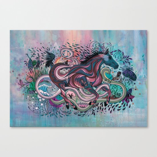 Poetry in Motion Canvas Print