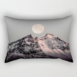 Moon Light Mountain  Rectangular Pillow