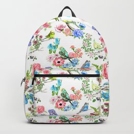 Budgies and Blooms Backpack