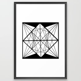 Donzi Geometry .3 Framed Art Print