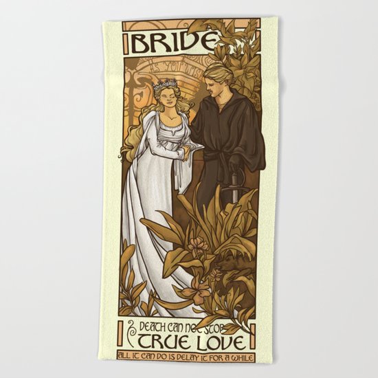 Bride Beach Towel