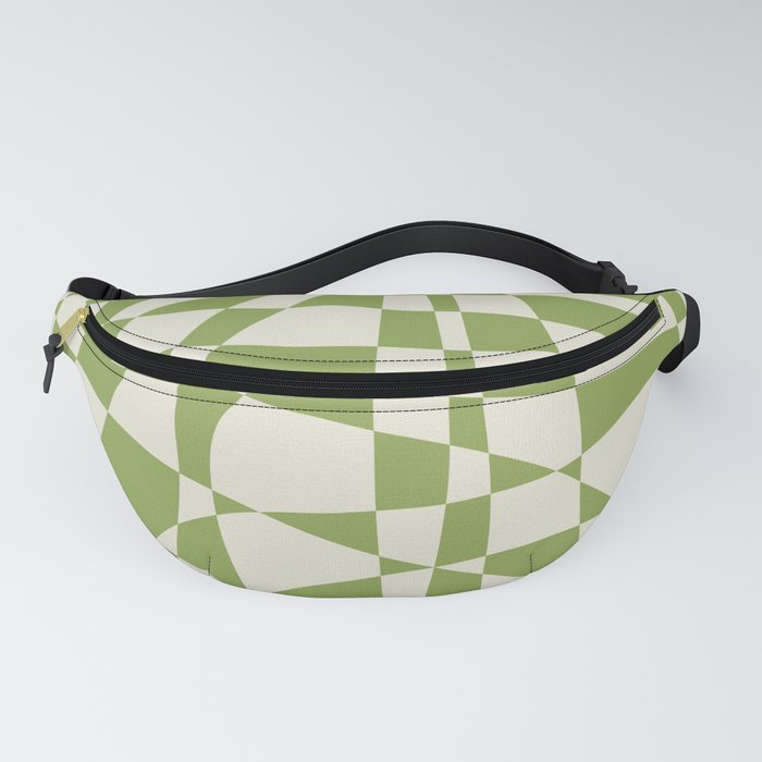 Glass Glitch: Forest Green Edition Fanny Pack