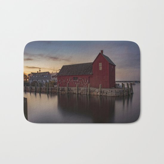 Motif #1 after sunset redo Bath Mat