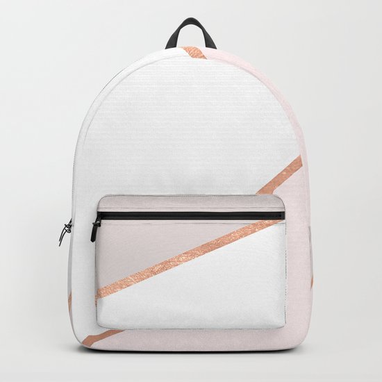 GEO ROSEGOLD PASTEL Backpack