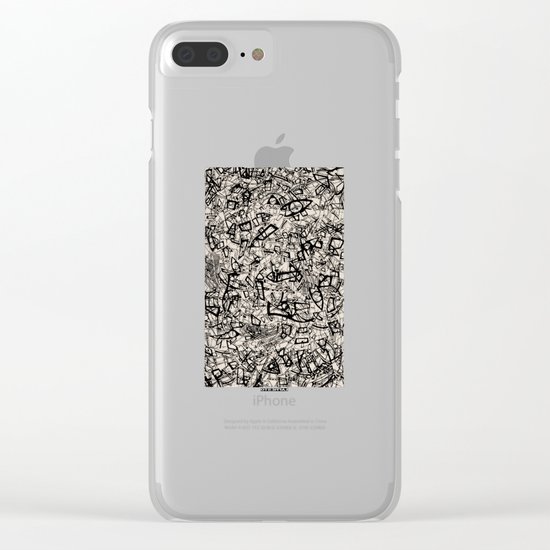- newspaper - Clear iPhone Case