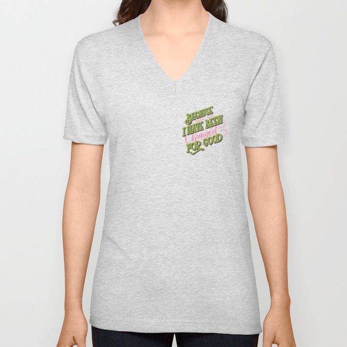 LFB #001: For Good V Neck T Shirt