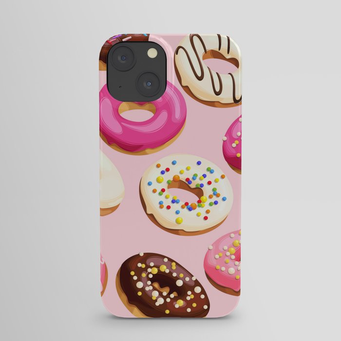 Doughnuts Confectionery Pink Chocolate iPhone Case