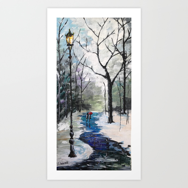 Baby Its Cold Outside Art Print By Josephscanvas Society6