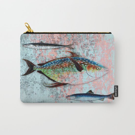 Into the Deep, Ocean Swimming Fish Carry-All Pouch