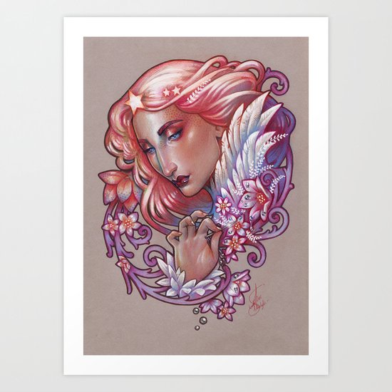 Morning Star Art Print