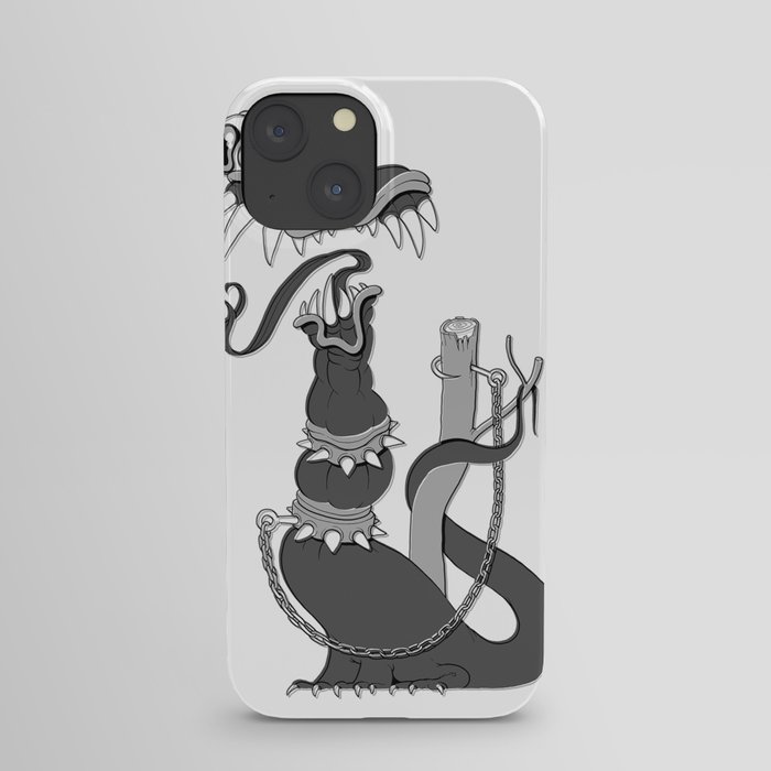 Tethered (B&W) iPhone Case